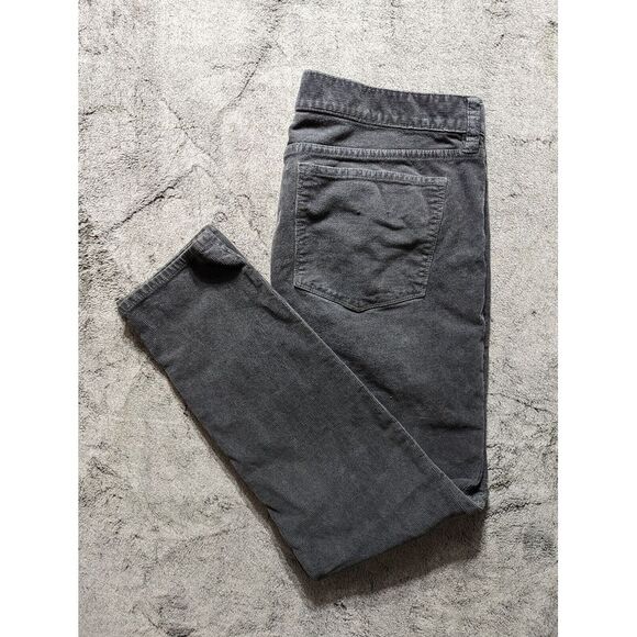 J. Crew Other - J. Crew Tapered Leg Corduroy Pants Women's Size 31 Gray